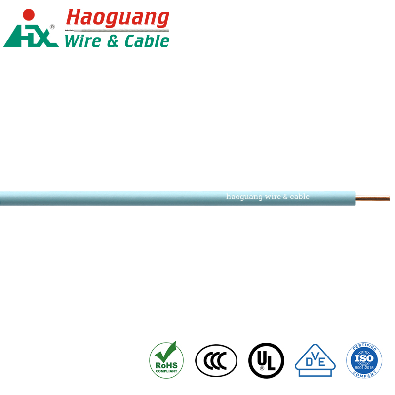 60227 IEC 05 06 BV RV ສາຍໄຟຟ້າ Single PVC ສຳ ລັບສາຍໄຟຄົງທີ່